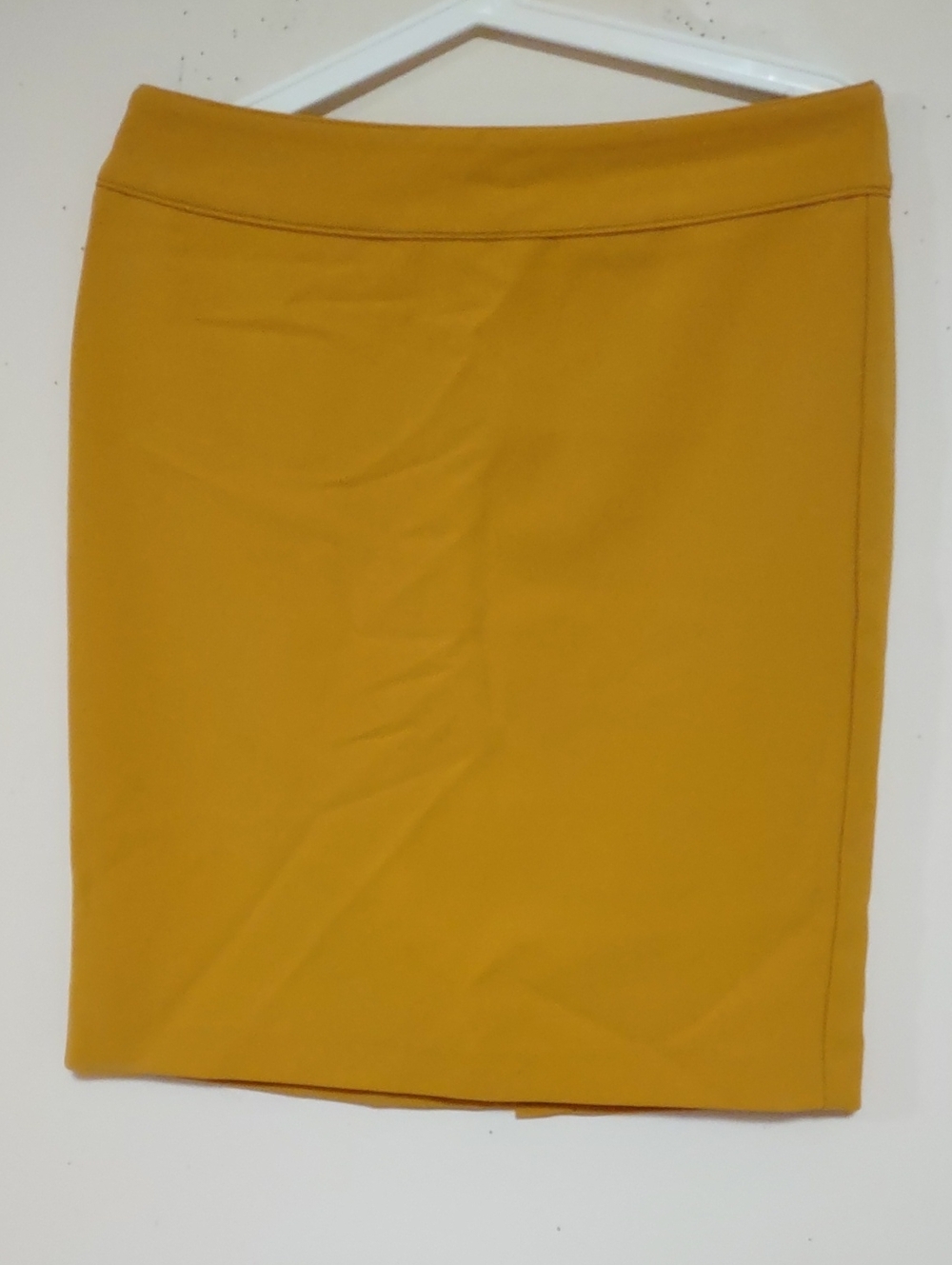 Banana Republic Mustard Pencil Skirt